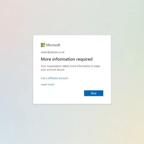 Setting Up Multifactor Authentication For Microsoft 365 | Plan IT Support